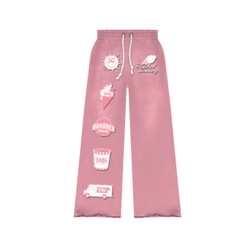 Hundred Girlz Sweat Pants "Pink"
