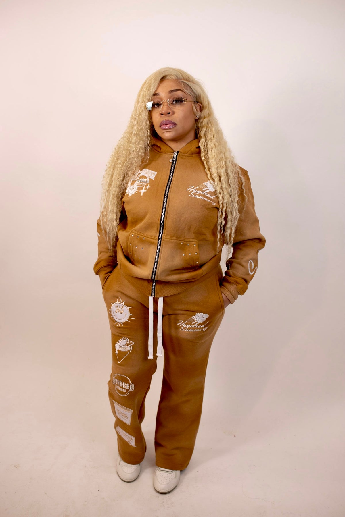Hundred Girlz Pant "Brown"